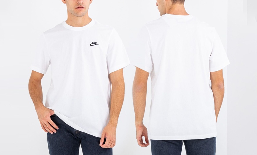 Image 6: Nike Men's Club Core Embroidered Futura T-Shirt