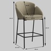 Image 25: Lot de 2 chaises de bar "Candice" de Doosense