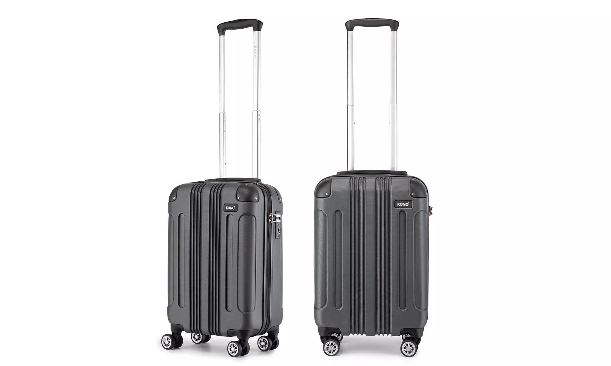 Ensemble de valises beige ou gris