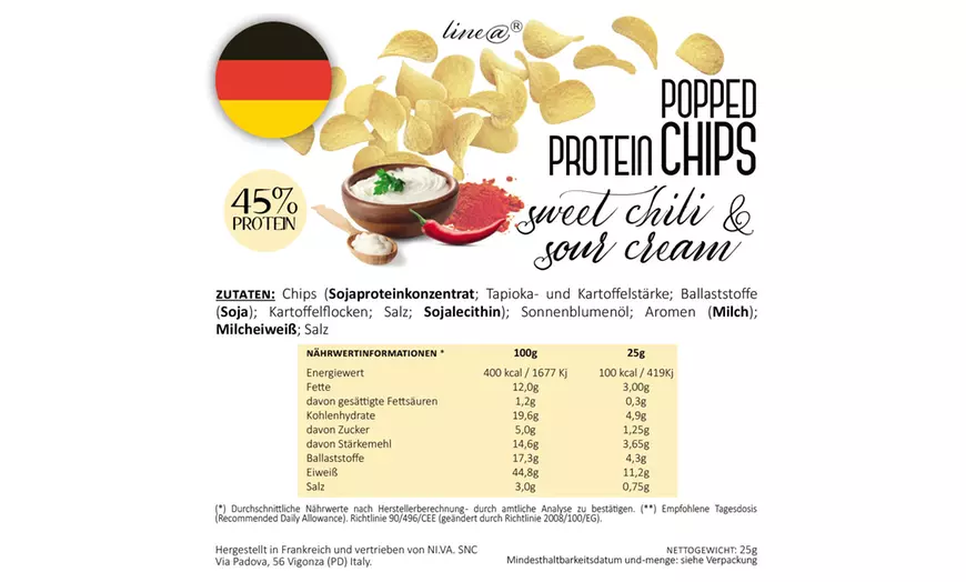 Image 15: Patatas fritas altas en proteínas Line@Diet