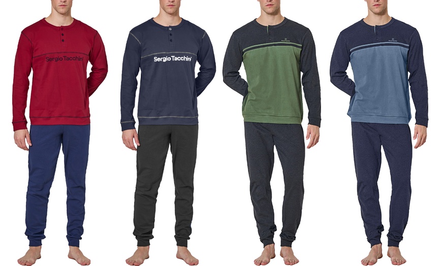 Image 1: Pyjama pour homme Sergio Tacchini ou Navigare