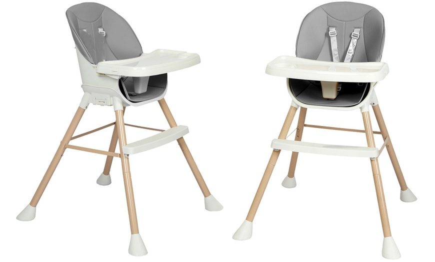 Image 12: Dekko Baby High Chair Adjustable Toddler Feeding Table 