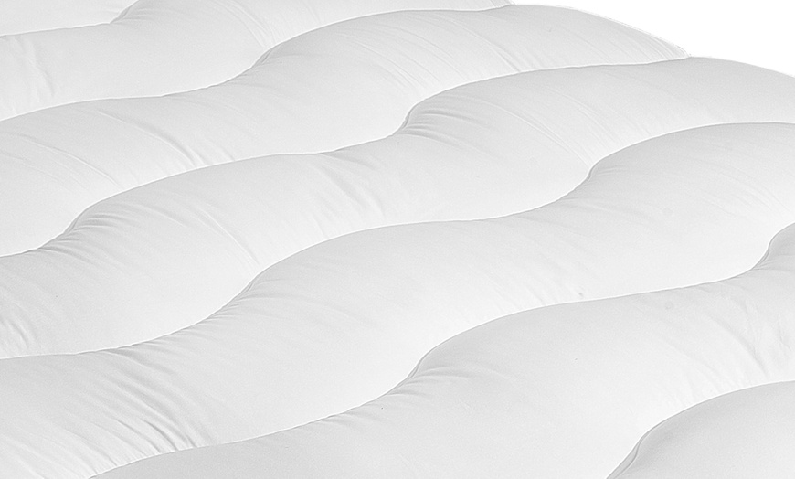 Image 4: Sobrecolchón de microfibra de Sampur 