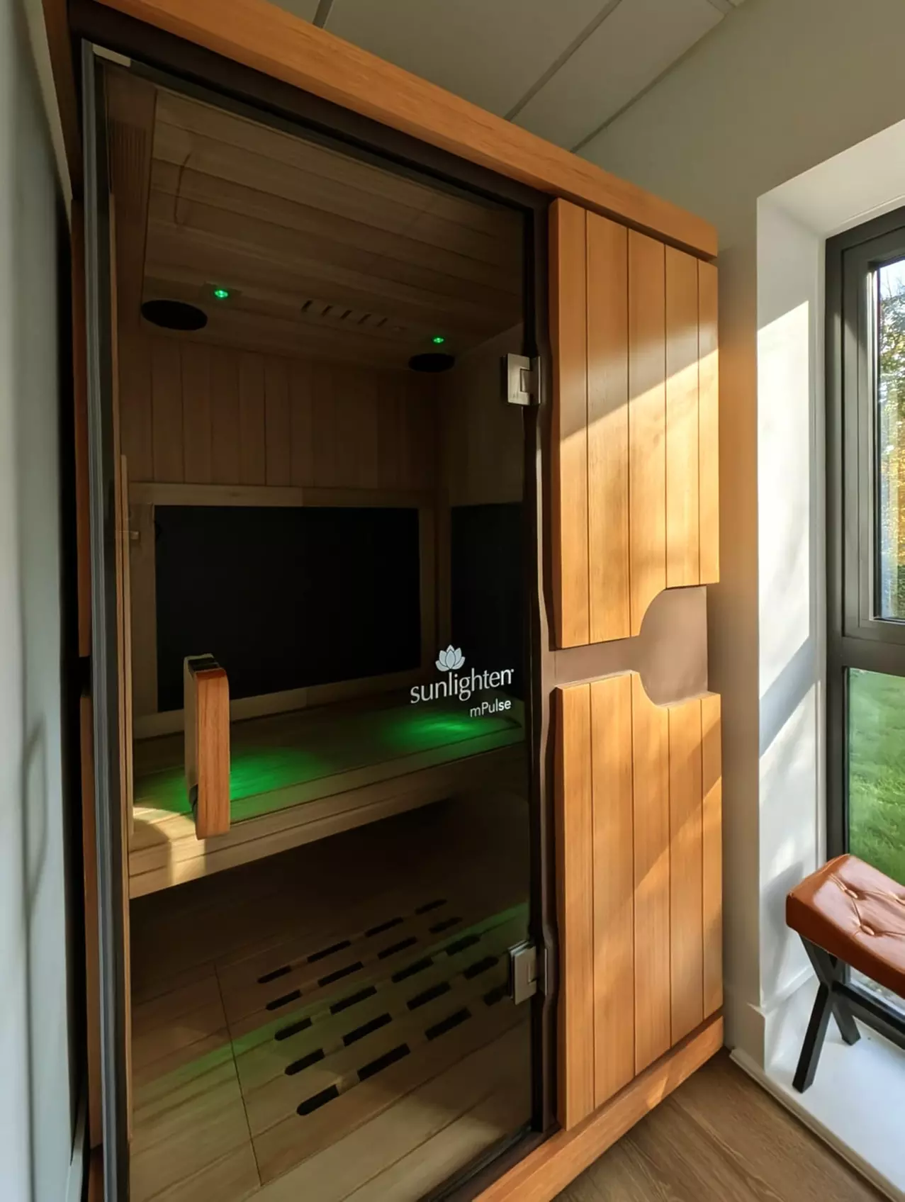 Revitalize with One or Four Infrared Sauna & Add-On Treatments