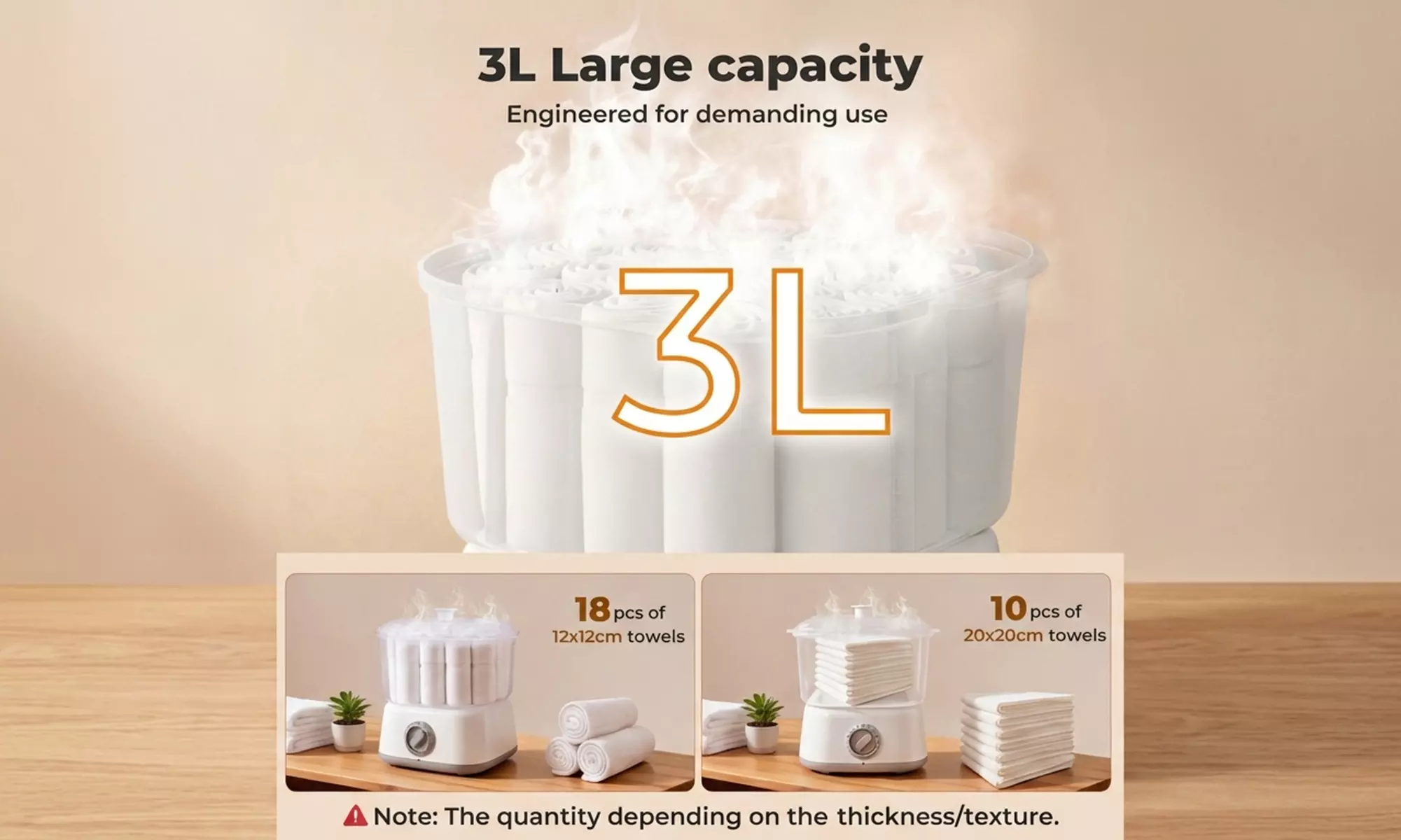 Spector 3L Hot Towel Steamer