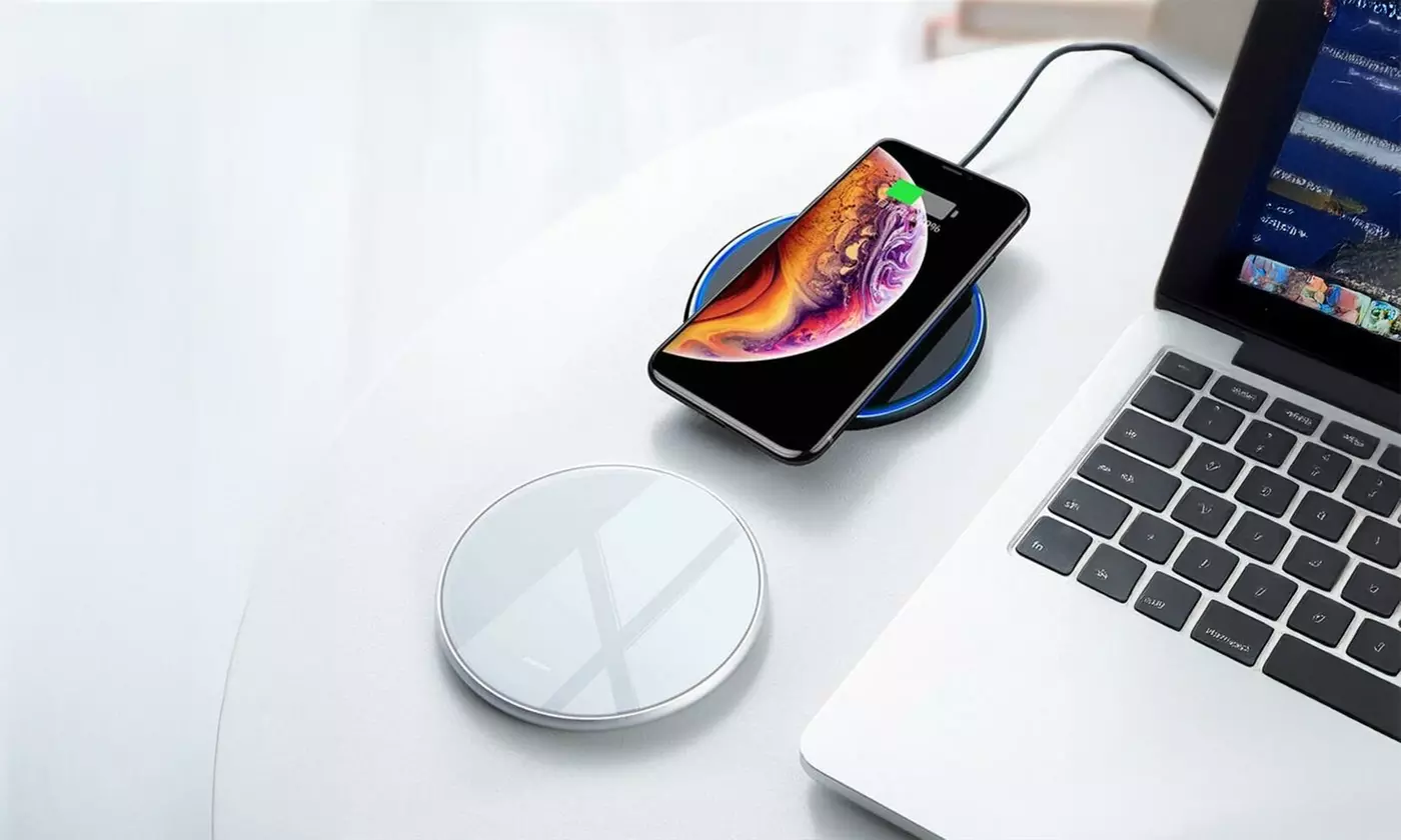 15W Wireless Charger Fast Charge Pad For Samsung iPhone XS Max X XR 12 11 Pro