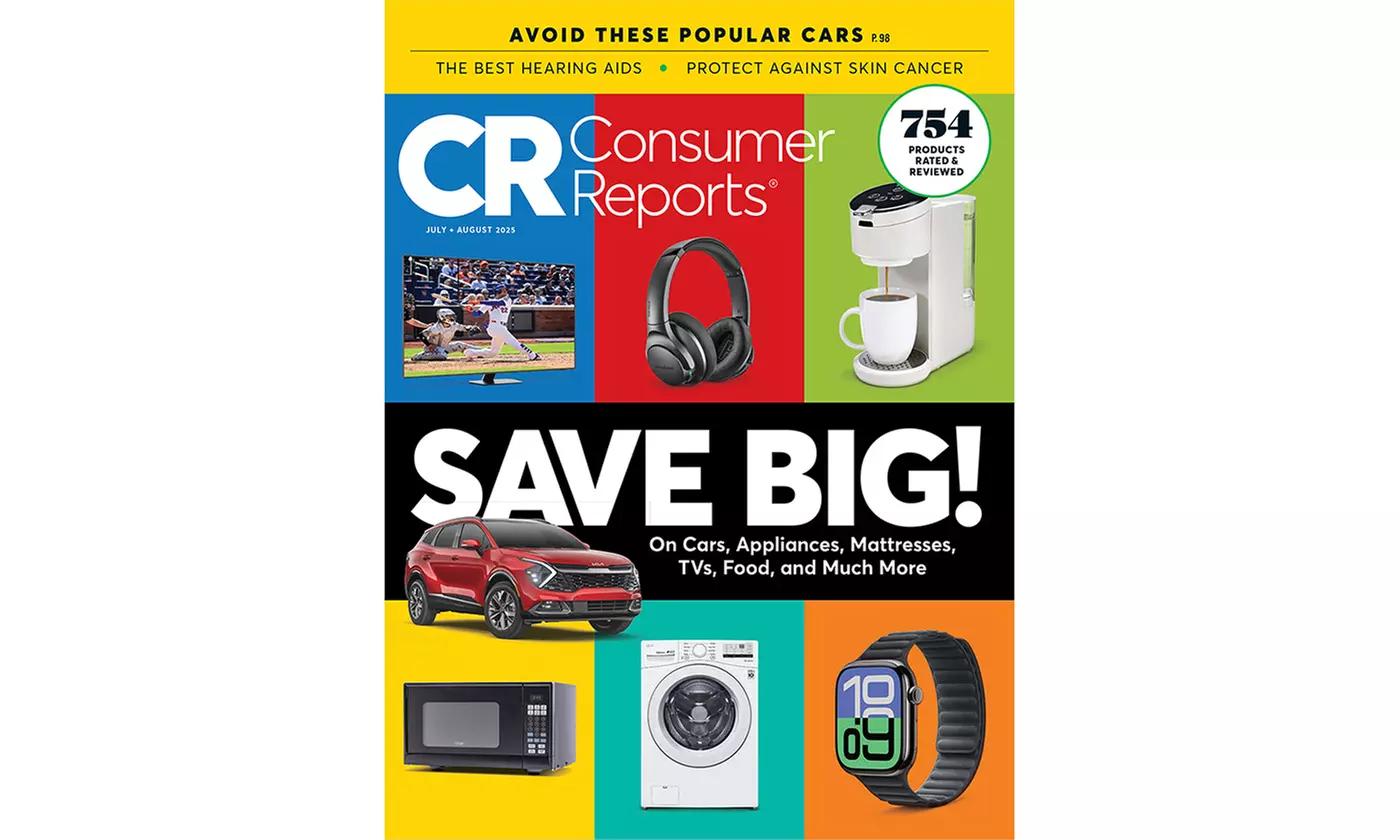 One-Year Subscription to Consumer Reports Magazine (Up to 52% Off) - Primary Image