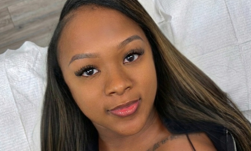 Image 6: Full Set of Volume, Hybrid Lash Extensions, or Foreign Fill (ANY SET)