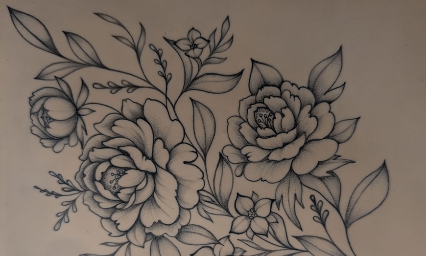Image 2: Turn Ideas into Ink: 1 or 2-Hour of Tattoo Services with Consultation