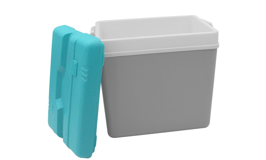 Image 23: Insulated Cooler Ice Box and Optional Ice Blocks 15L, 24L, 35L
