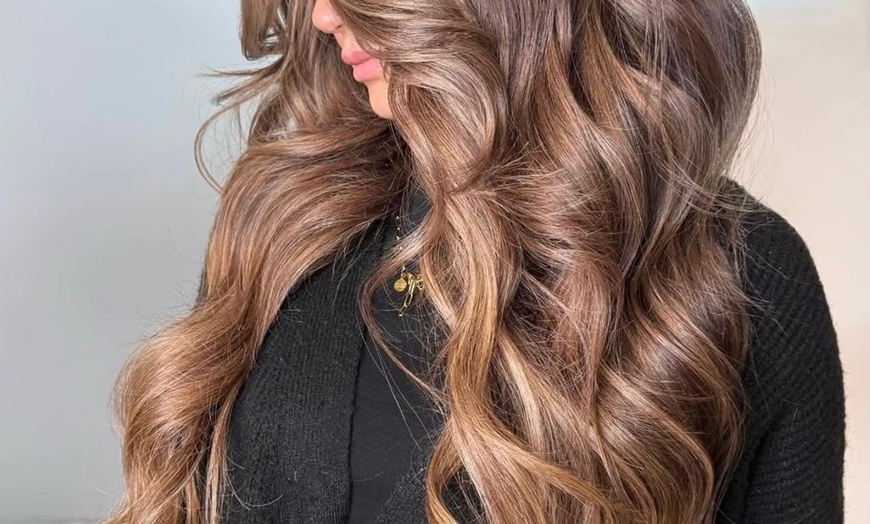 Image 1: Damen-Haarschnitt, optional mit Ansatzfarbe und Glossing