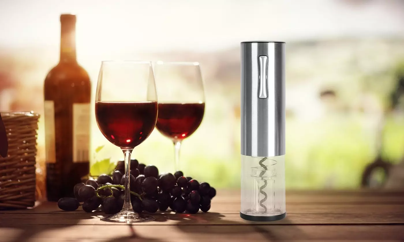 NewHome 4-In-1 Electric Wine Bottle Opener Set