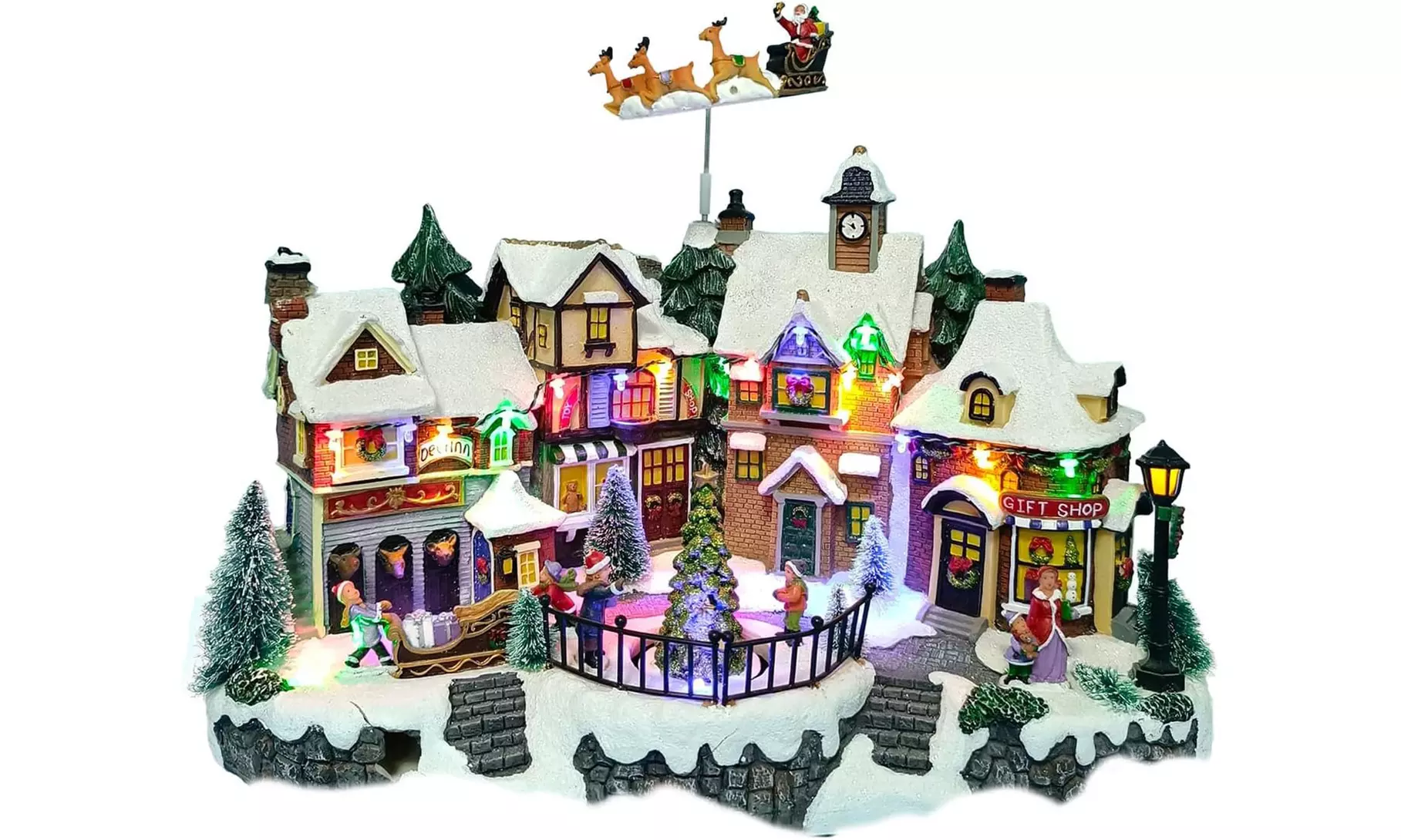 Figuras de decoración navideñas luminosas y animadas de Avilia