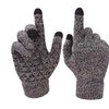 Image 7: Winter Knit Gloves Touchscreen Warm Thermal Lining Elastic Cuff Glove