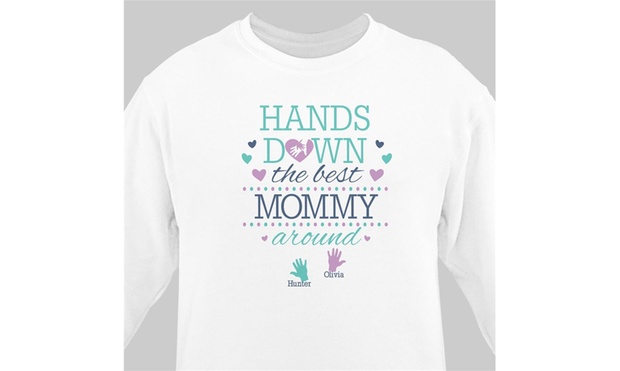 Personalized Mother's Day Sweatshirt