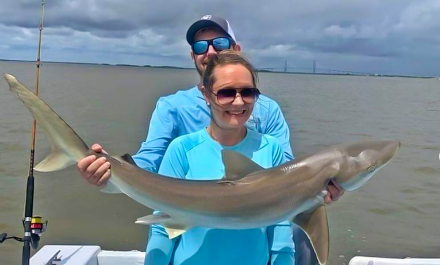 Image 5: 2- or 3-Hr Kid's Fishing Trip/4-Hr Large Shark Trips+ Tarpon (up to 6)