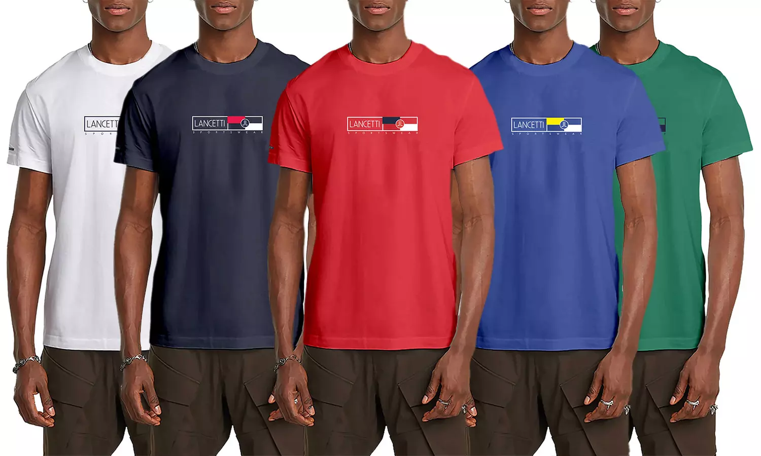 Set di 2 t-shirt Lancetti