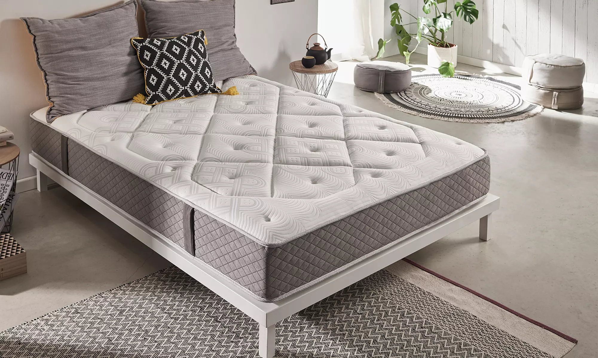 Orthopädische Memory-Schaum-Matratze mit 12 Zonen in der Größe nach Wahl - Primary Image