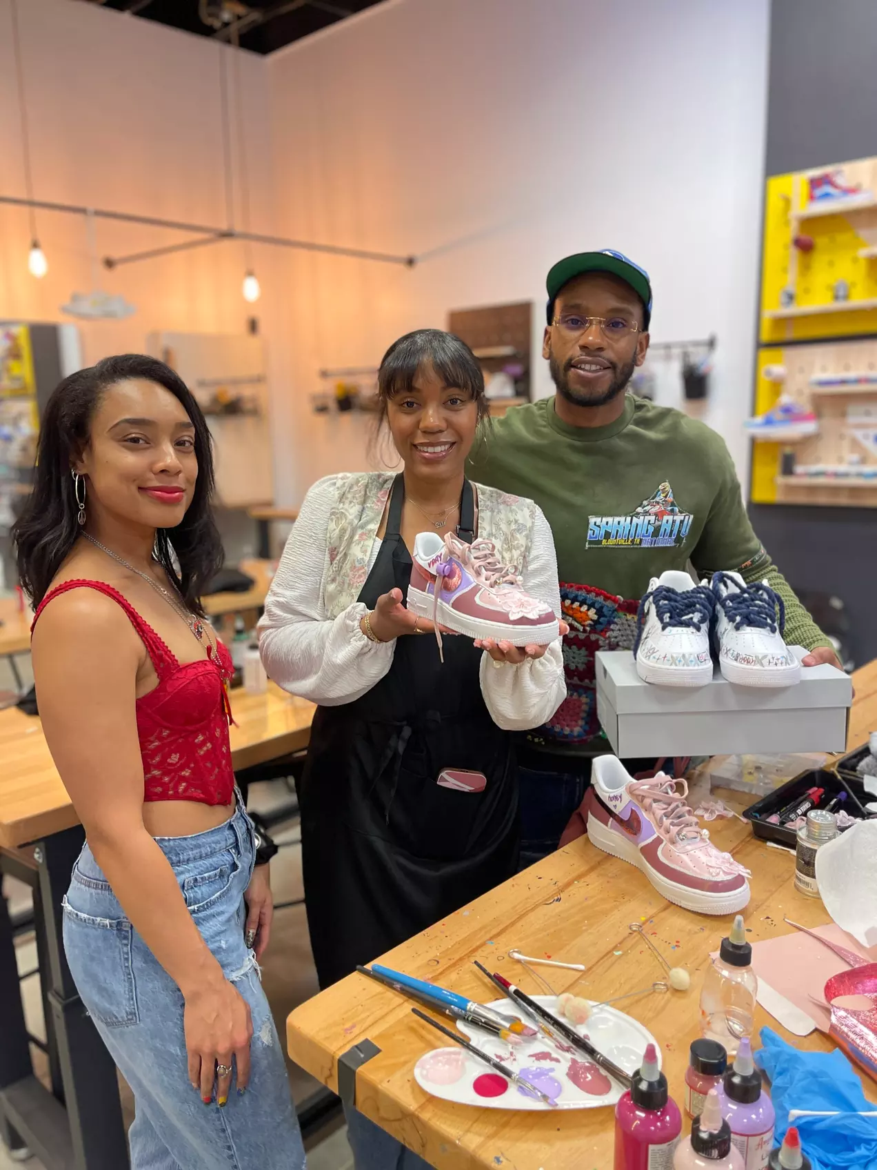 Design a Custom Painted Sneaker w/ All Tools Provided in Oxon Hill, MD