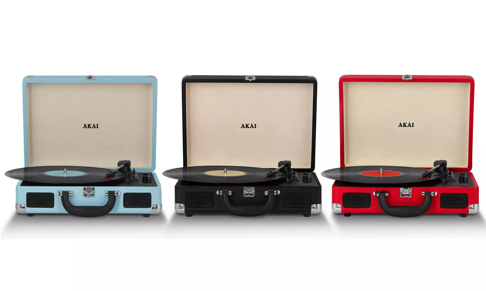 Akai Bluetooth Rechargeable Turntable - Primary Image