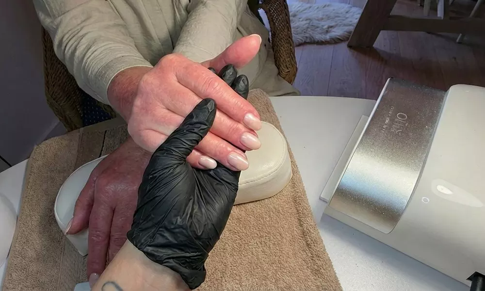 Gel Colour Manicure or Pedicure