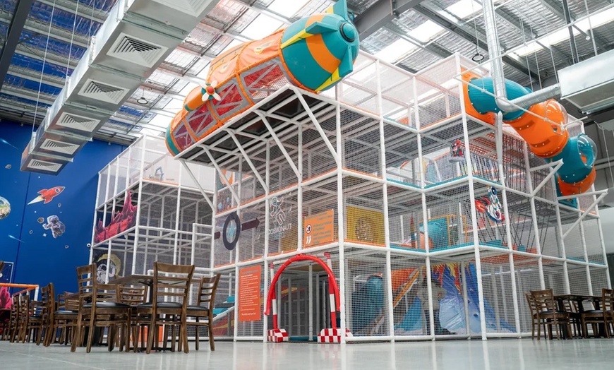 Image 3: 1, 2, or 4 Child Entry Pass & 1, 2, or 4 Kids Meal Combo with Drink