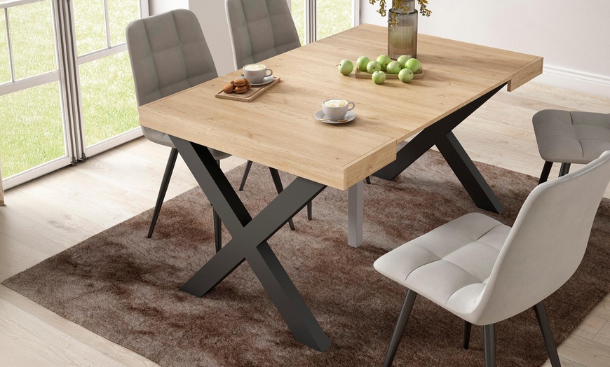 Image 23:  Mesa consola extensible, 140 cm