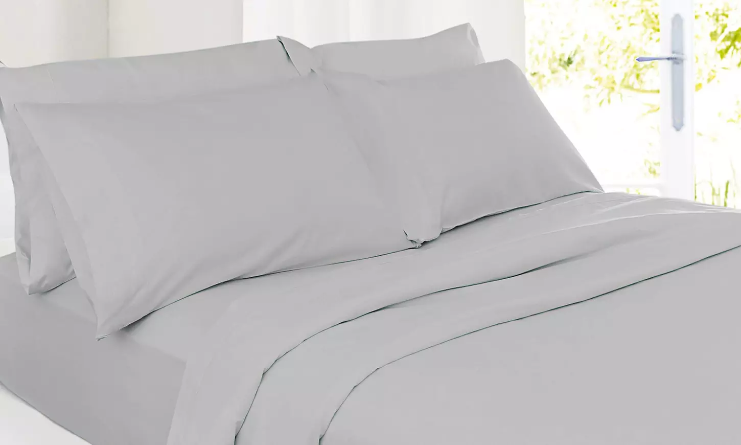 Nestl 7 Piece Split King Bed Sheet Set - Extra Deep Pocket Split King Sheet Set