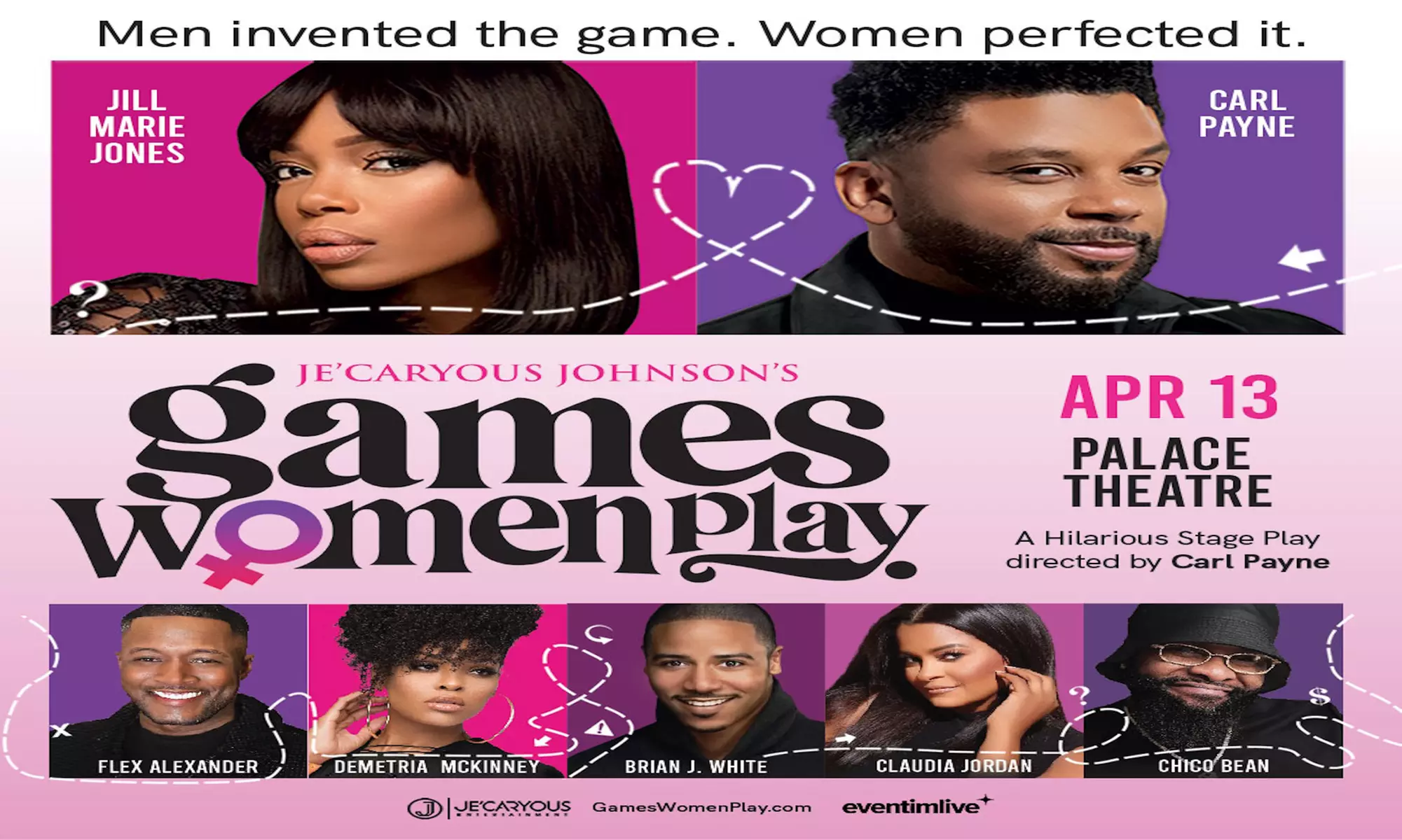 Games Women Play. W/ Carl Payne, Jill Marie Jones, & More on 4/13 at 5pm - Primary Image