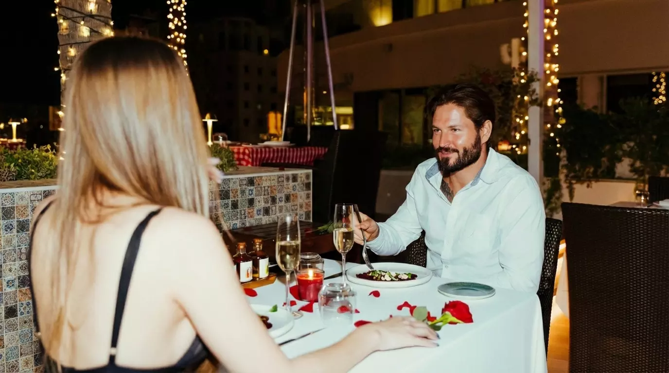 Valentine’s Dinner  – 4-Course Set Menu & 1 Sparkling bottle For 2 or 4 at FIVE Jumeirah Village (Up to 43% Off) - Image 3