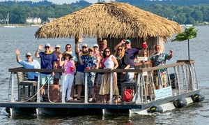 Explore Scenic Manhasset Bay with a Private Tiki Boat Cruise from Port Tiki for up to 6 Guests