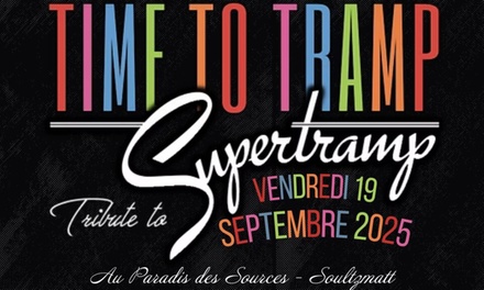 2 places pour le dîner-spectacle "Supertramp Tribute" le 19 septembre 2025 à 19h30