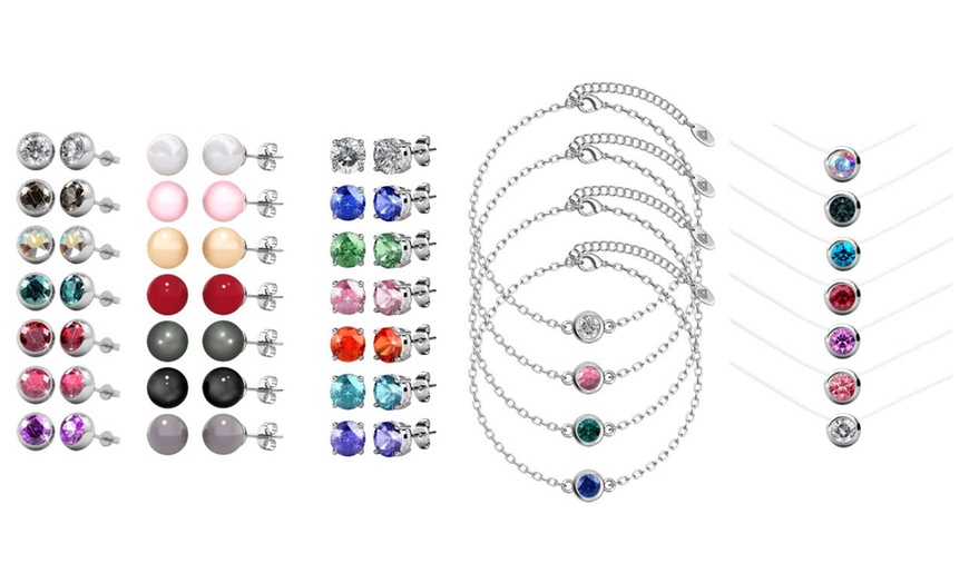 Image 1: Bracelet ou paires de boucles d'oreilles