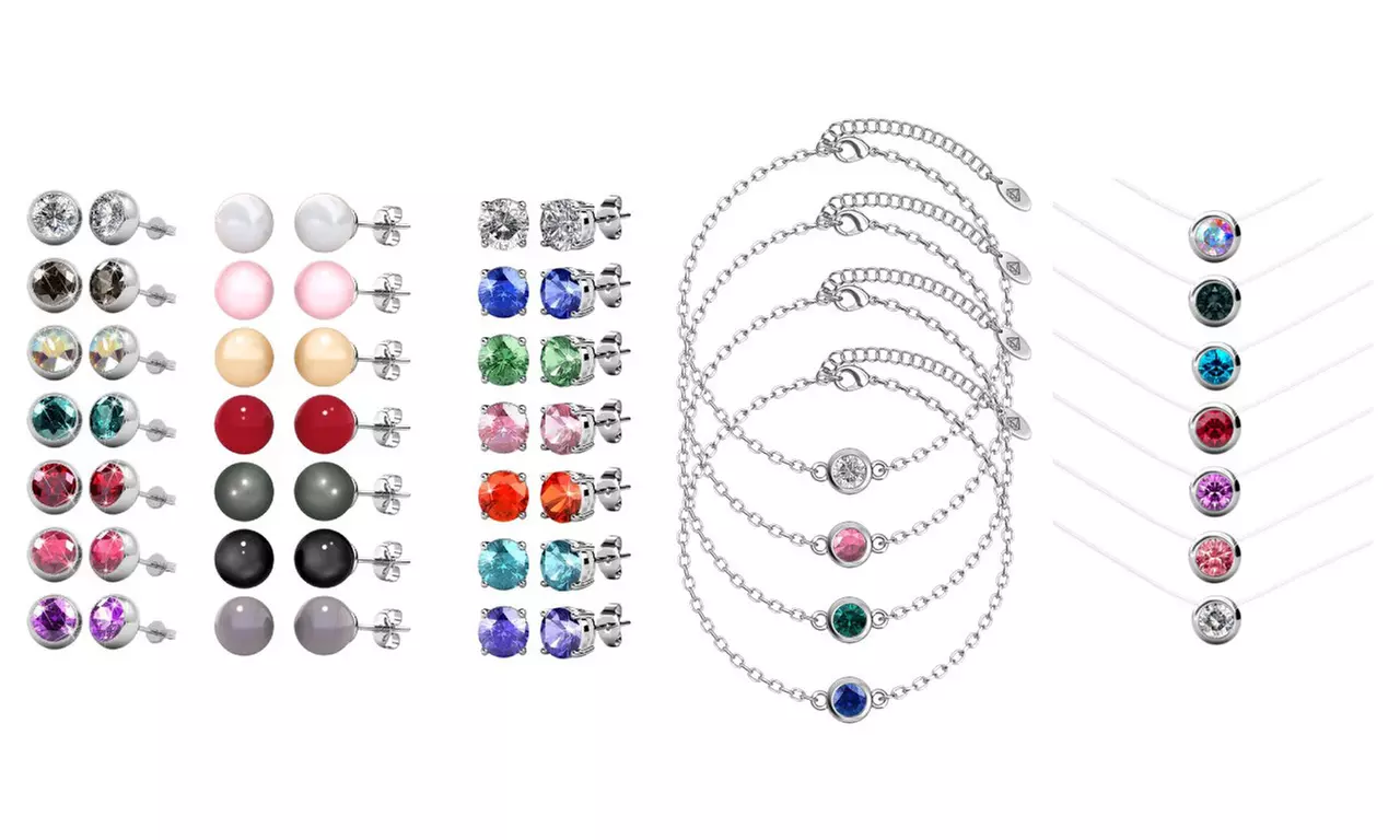 Bracelet ou paires de boucles d'oreilles, bijoux au choix - Primary Image