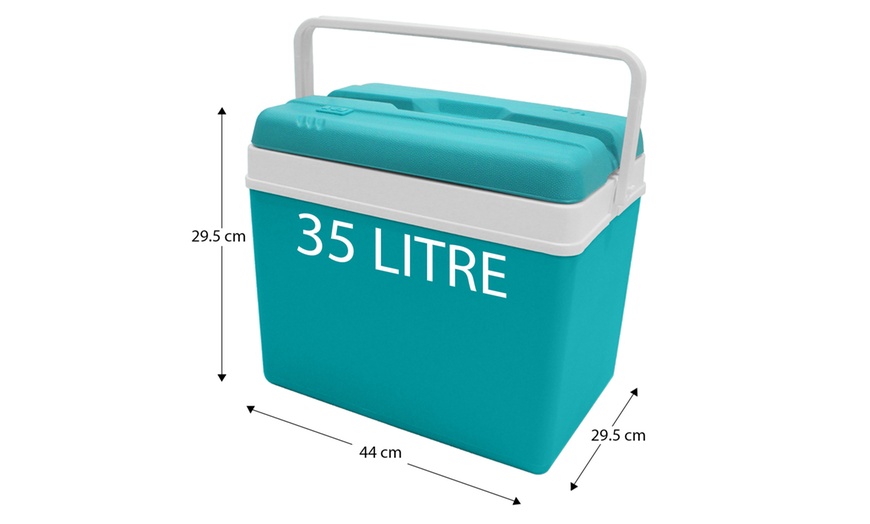 Image 18: Insulated Cooler Ice Box and Optional Ice Blocks 15L, 24L, 35L
