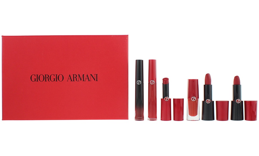 Image 1: Giorgio Armani Red Lip Collector's Limited Edition Shade 400 Gift Set