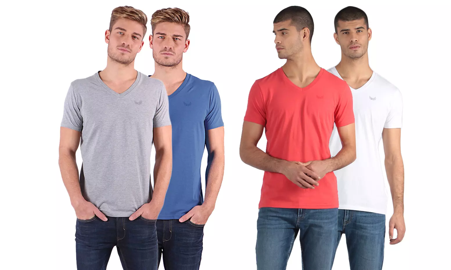 Pack de 2 T-shirts de la marque Kaporal pour Homme - Primary Image