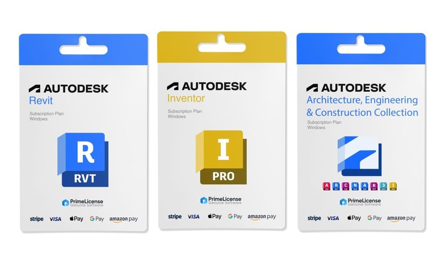 Image 1: Autodesk Revit, Inventor oder AEC Collection 2025