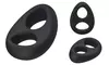 Silicone Prostate Massager Double C-Ring