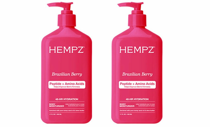 Image 40: Hempz Herbal Body Moisturizer Lotion 17oz each (2 or 3 Pack) 