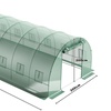 Image 10: Outdoor Walk-in Tunnel Steel Greenhouse with PE Cover