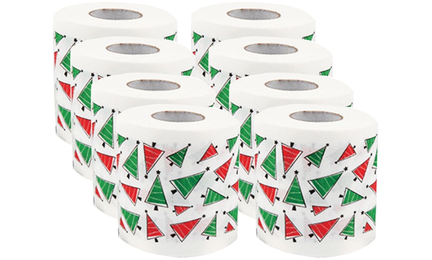 Image 12: Christmas Themed Toilet Roll Paper