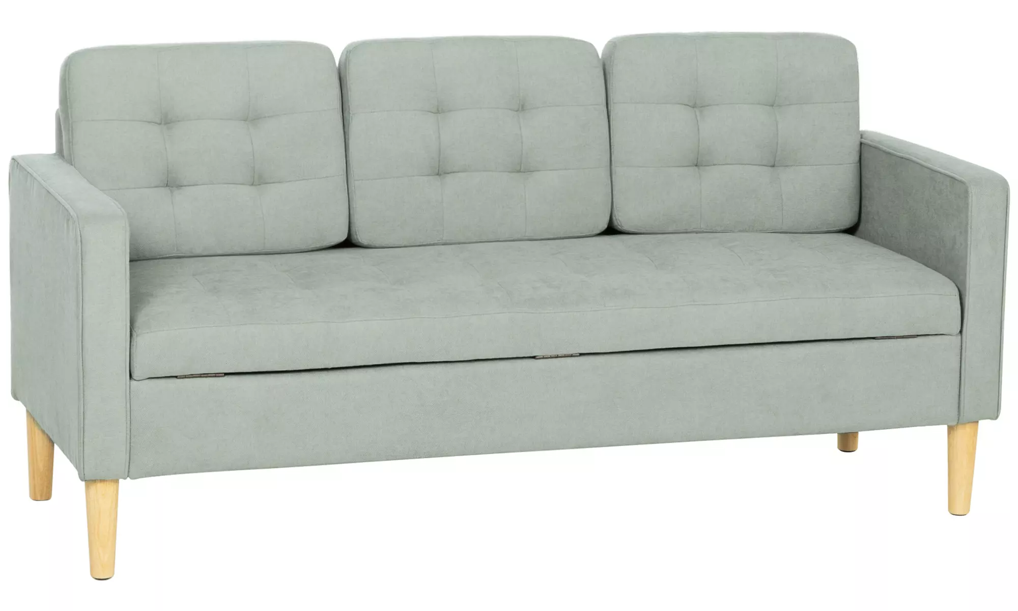 Homcom Three Seater Storage Sofa