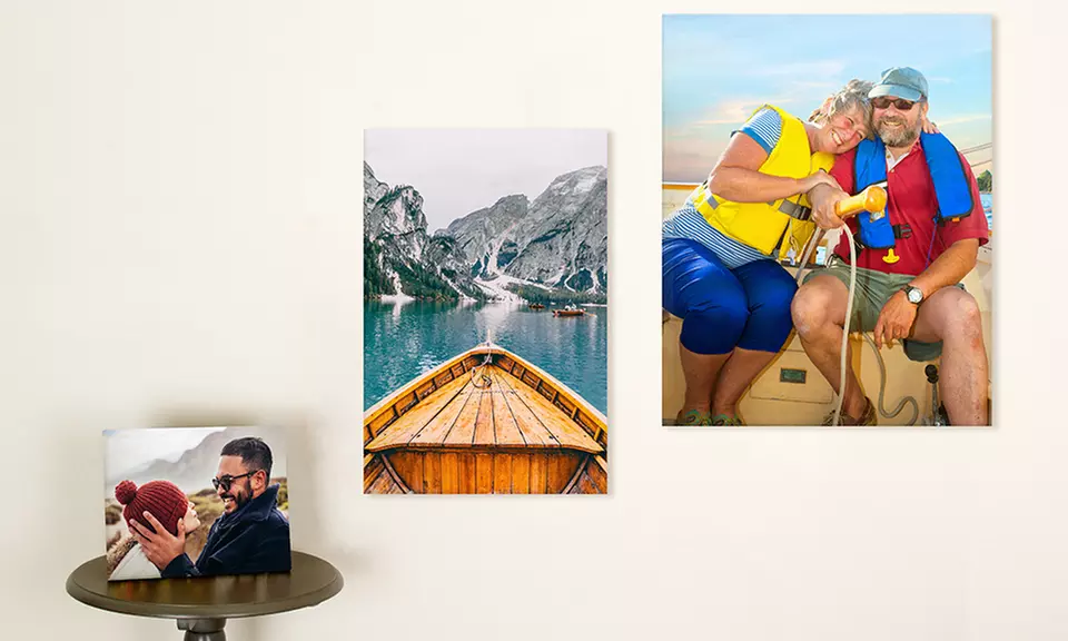 One 11x14", 12x18", or 16x20" Canvas Print from Collage.com (Up to 90% Off) - Primary Image