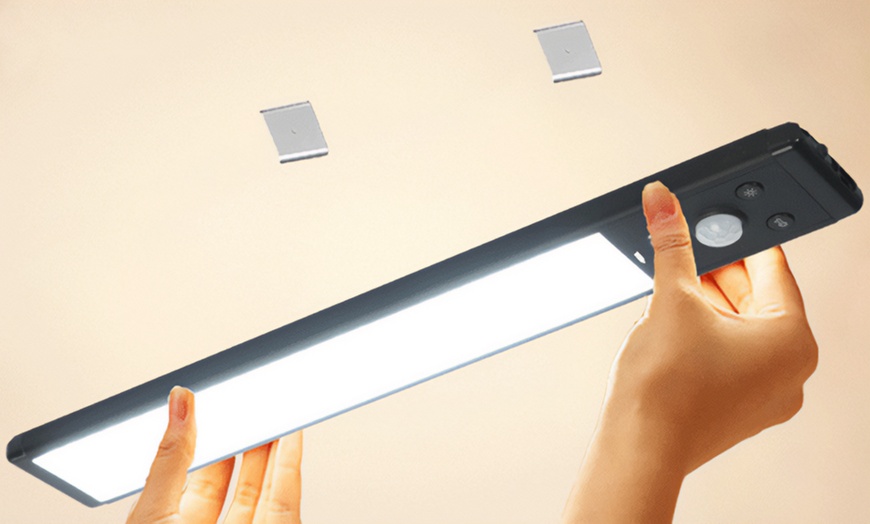 Image 2: LED Motion Sensor Under Cabinet Light