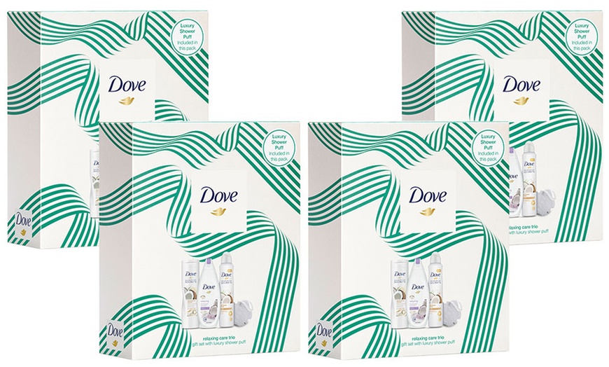 Image 6: Dove Relaxing Care Trio Gift Set