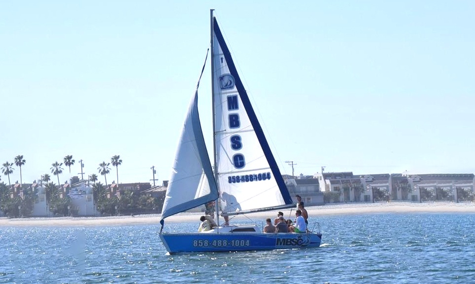 Sail or Explore Mission Bay with 2 or 4 Hour C22 Rentals