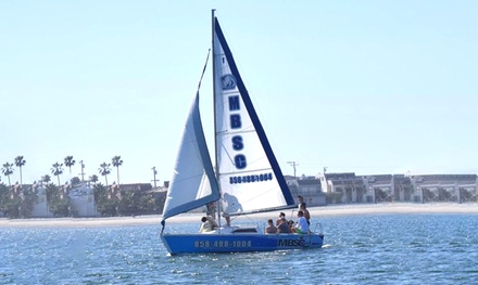 2 Hour C22 Sailboat Rental - Mission Bay Sportcenter Main Location