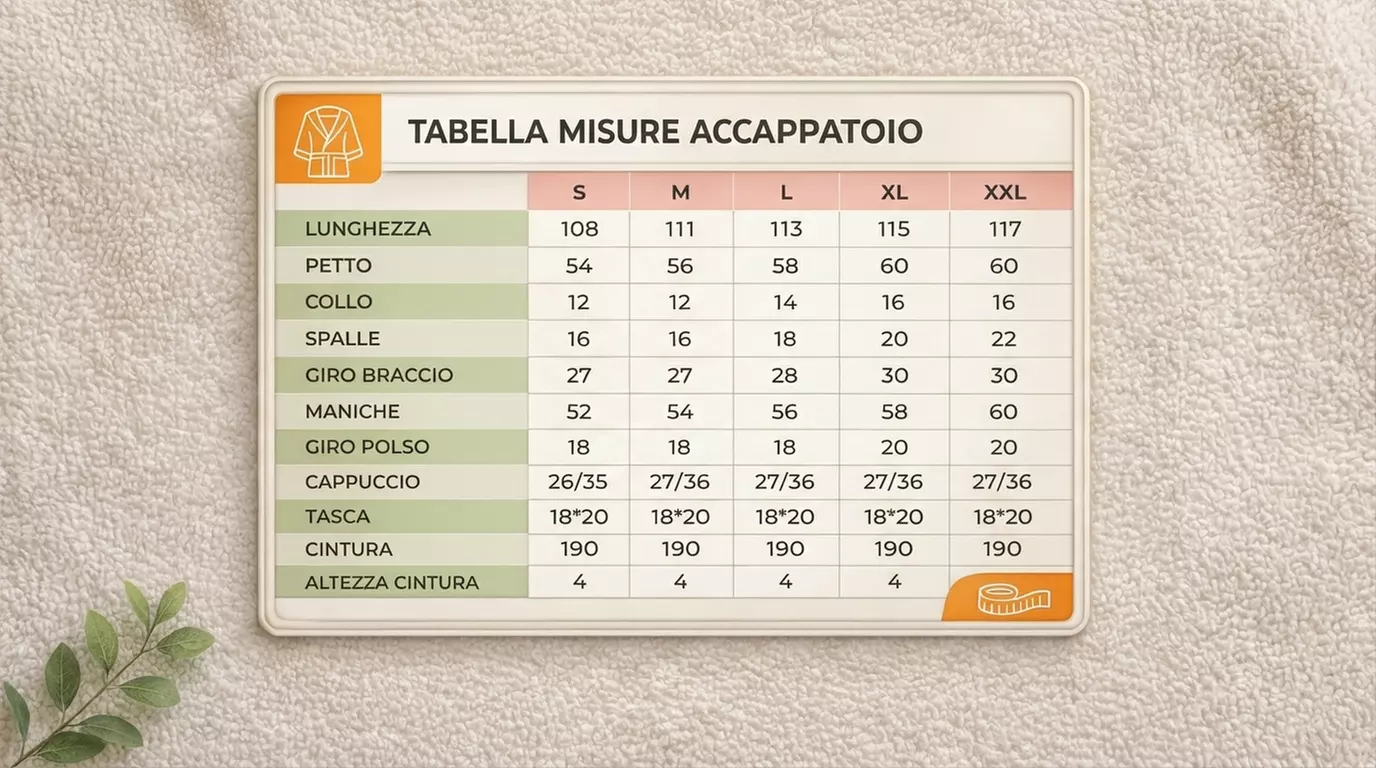 Accappatoio unisex con cappuccio in spugna Sophie