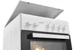 Cuisinière électrique blanche 4 plaques et four de 48 L Bomann , livraison offerte - Image 7